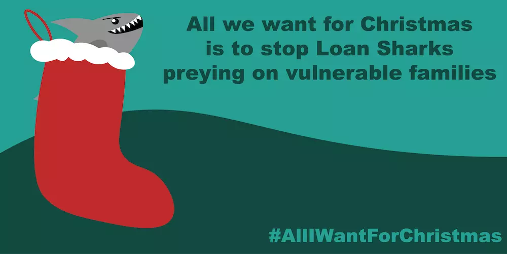 #alliwantforchristmas report loan sharks