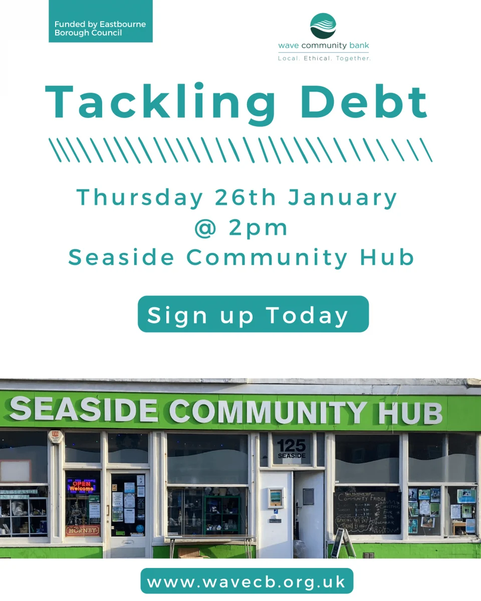 Copy-of-Greyscale-Photo-Community-Poster-_1_ tackling debt