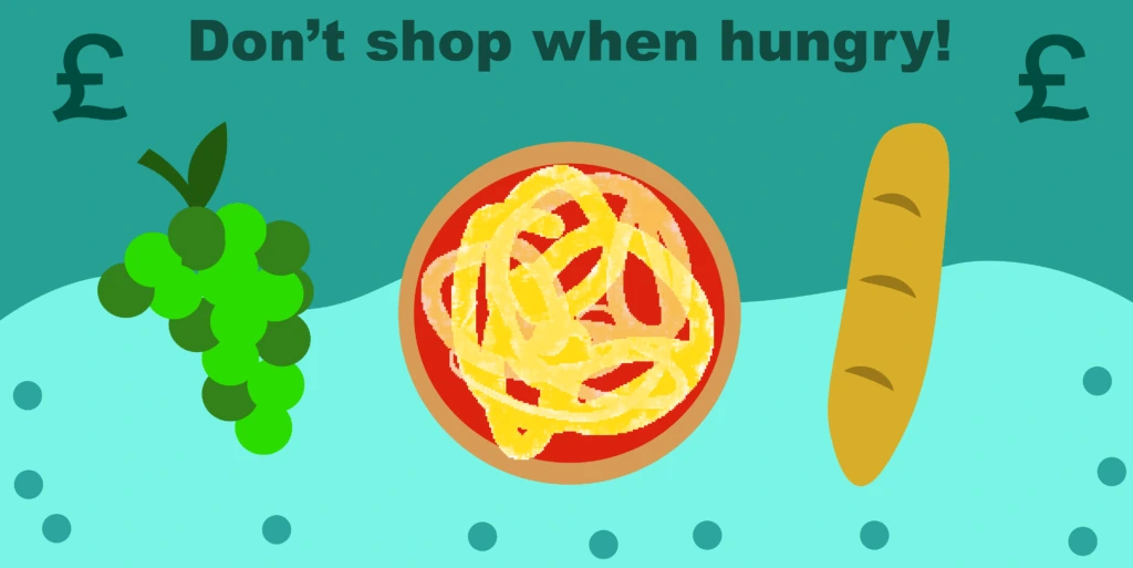 Don't shop when hungry