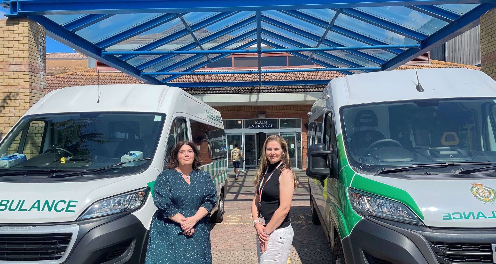 Tracy Cox-Horton and Kelly Salter at UHSx