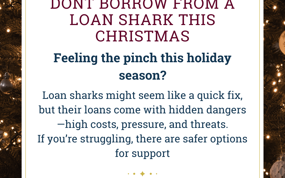 Don't borrow from loan sharks