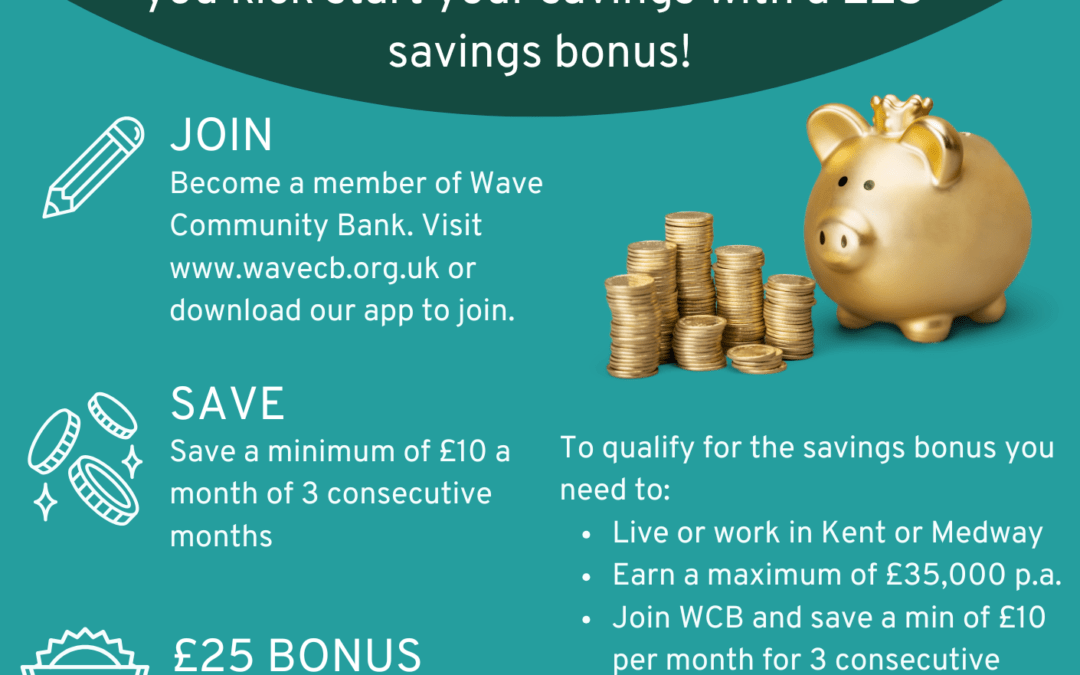 £25 bonus Kent members