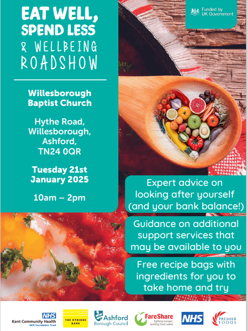 East Well, Spend Less & Wellbeing Roadshow
