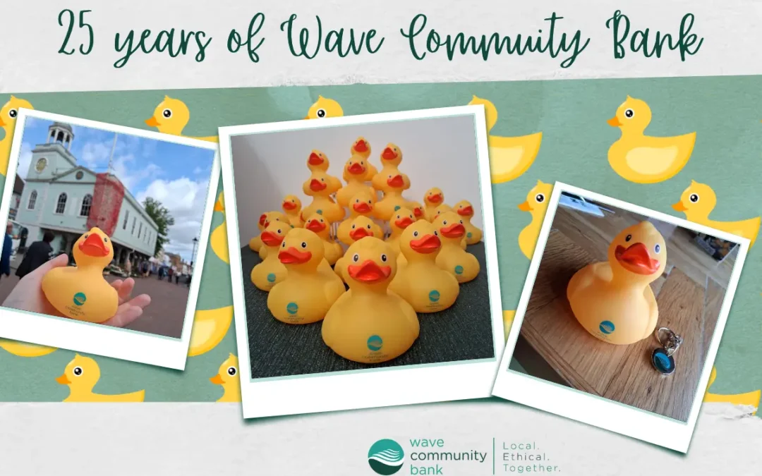 It’s All Gone Swimmingly as Wave Community Bank Launches Commemorative Duck