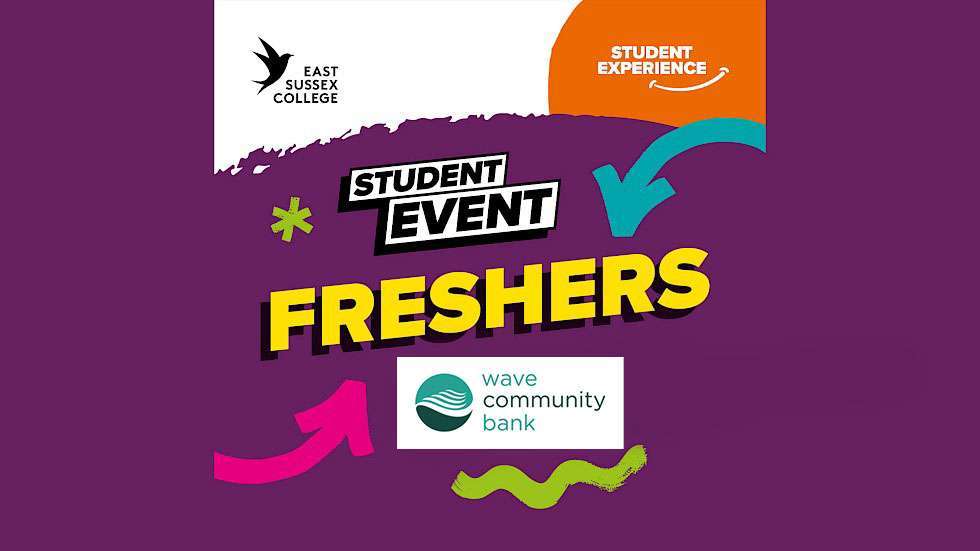 Wave Community Bank at East Sussex College Group Freshers’ Fairs