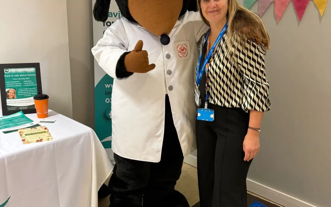 “Money Tracy” and Sid the Shark Join the University Hospitals Sussex All Staff Conference