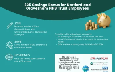 £25 Savings Bonus for Dartford and Gravesham NHS Trust Employees