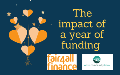 A year of Funding from Fair4All Finance