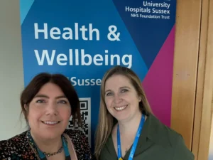 International Women's Day at NHS Trust with Money Tracey