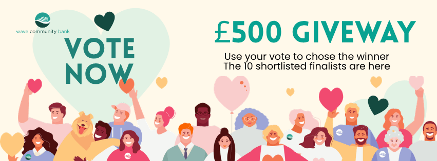 Voting for the £500 giveaway is now open til September 1st