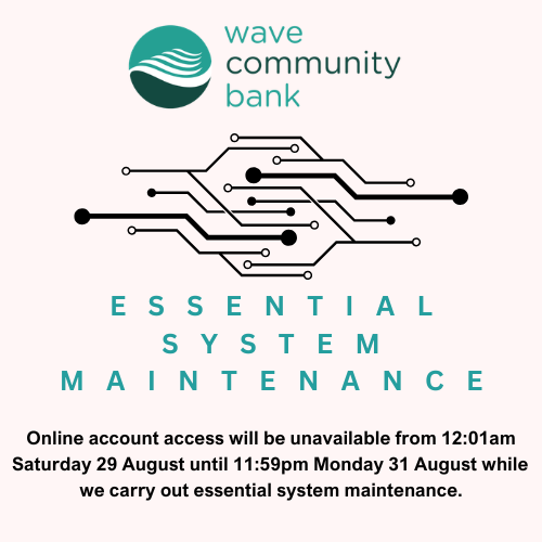 Important Notice: Online Account Access Unavailable Due to Essential Maintenance